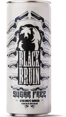 Black Bruin Sugar Free, 250 ml Can